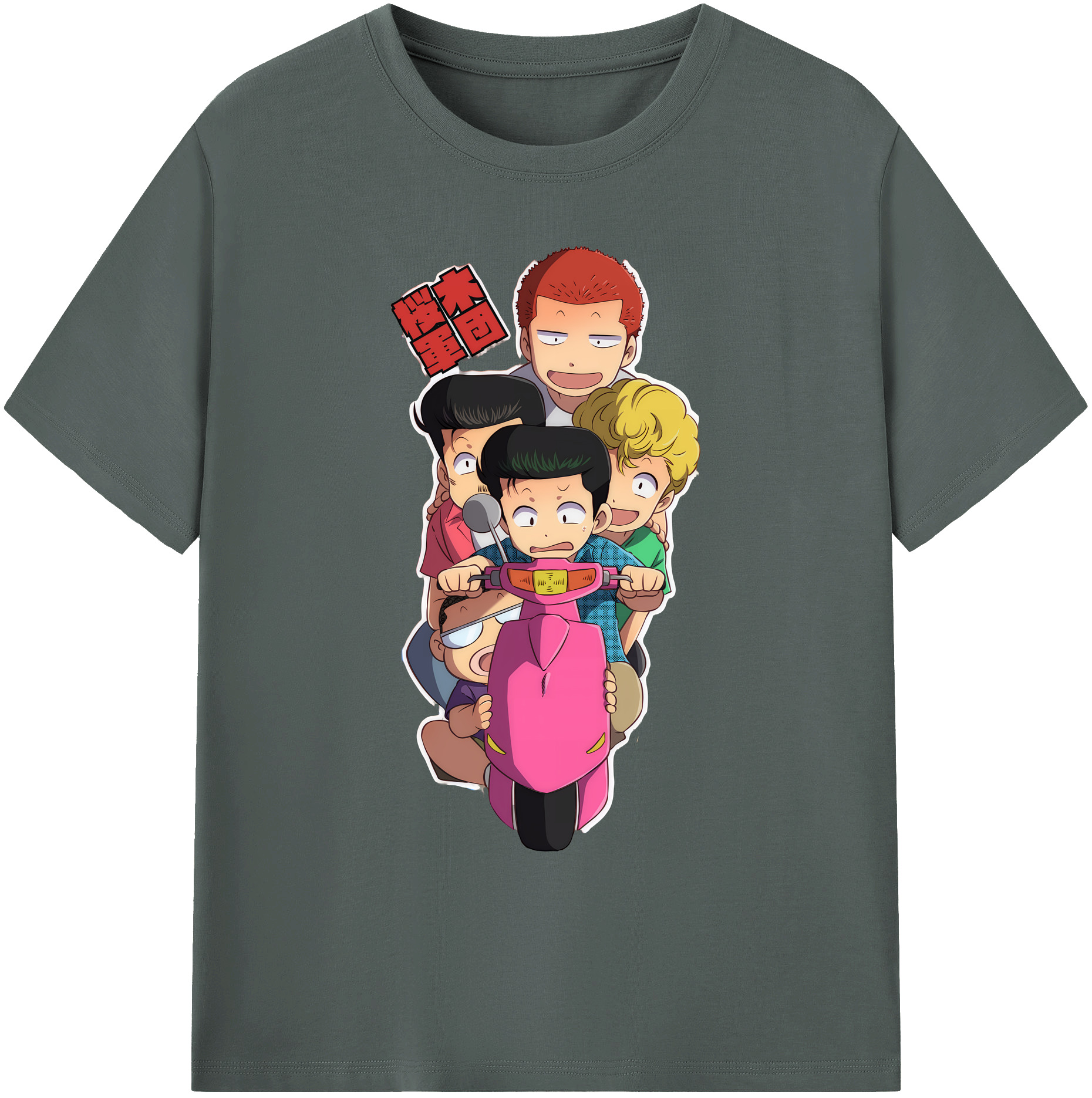 （画像用） SLAM DUNK／スラムダンク 綿100％ メンズ半袖Tシャツ｜肌触りやわらか＆通気性